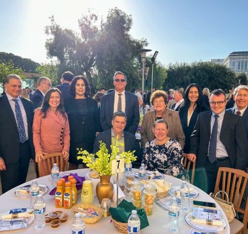 St. Thomas More Society Members attending the Catholic Prayer Breakfast 2024